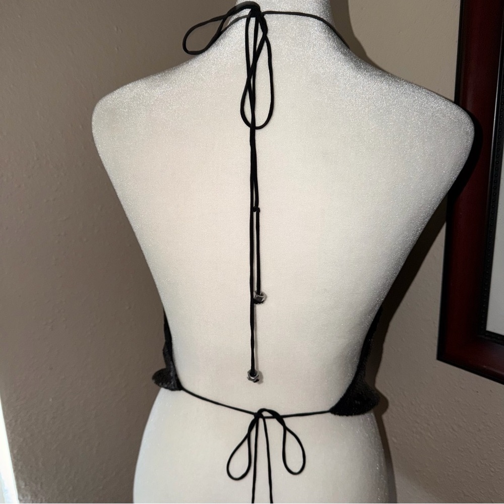 INDAH Sequin Halter Top - Picture 6 of 10